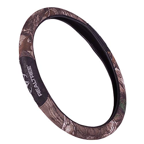 Universal Fit 14 1/2 inches to15 inch Mossy Oak Camo Steering Wheel Cover Made with Premium Canvas Fabric Official Licensed Product Universal Fit 14 1/2 inches to15 inch Mossy Oak Camo Steering Wheel Cover Made with Premium Canvas Fabric Official Licensed Product